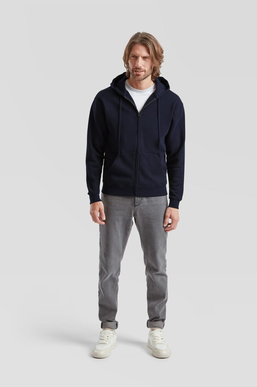 Premium Hooded Sweat Jacket hoofdfoto