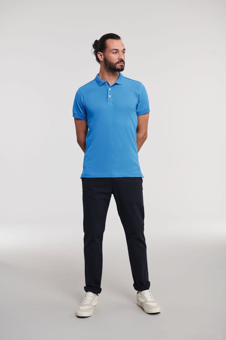 Men Fitted Stretch Polo hoofdfoto
