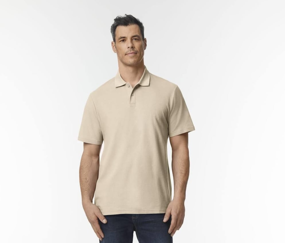 Gildan Softstyle Double Piqué Polo