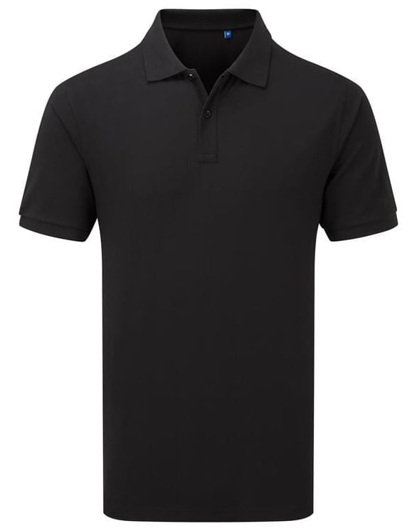 Premier Essential Unisex Polo in Black