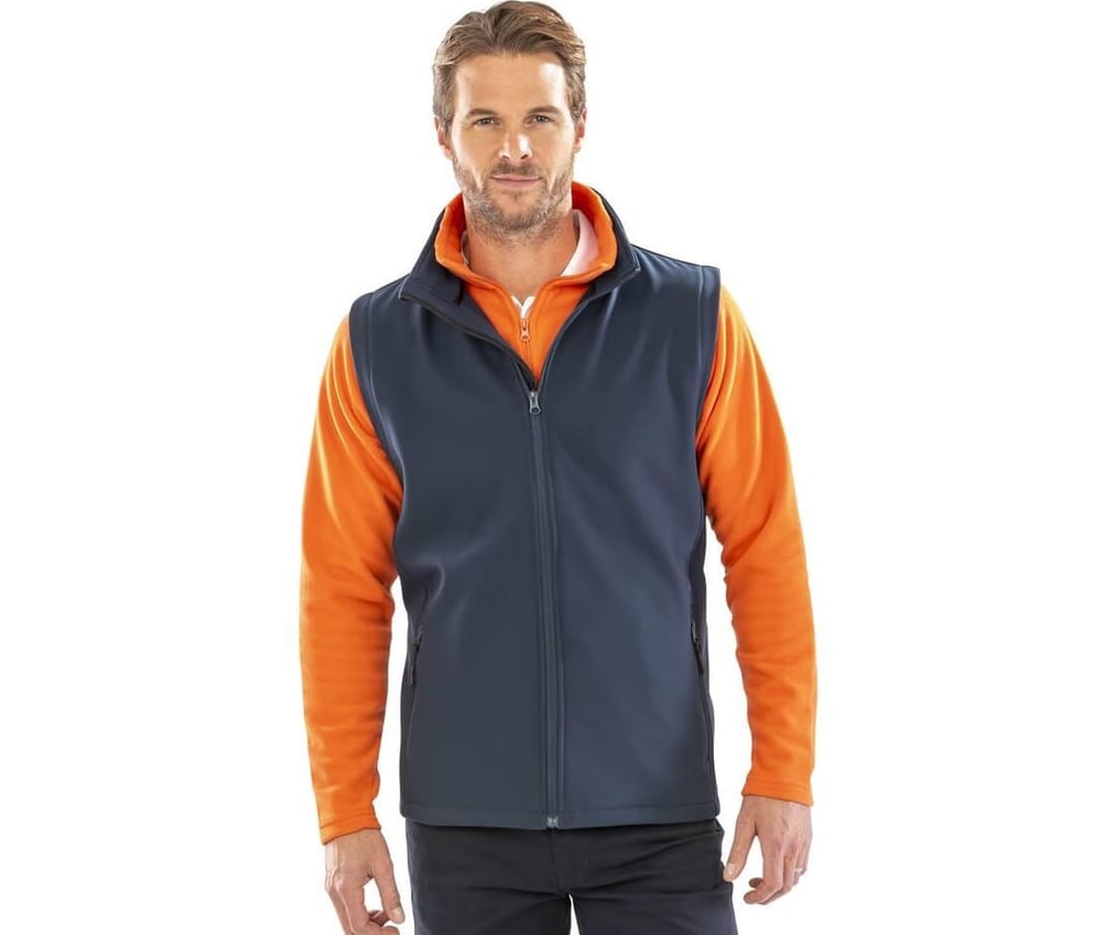 Mens Printable Softshell Bodywarmer hoofdfoto
