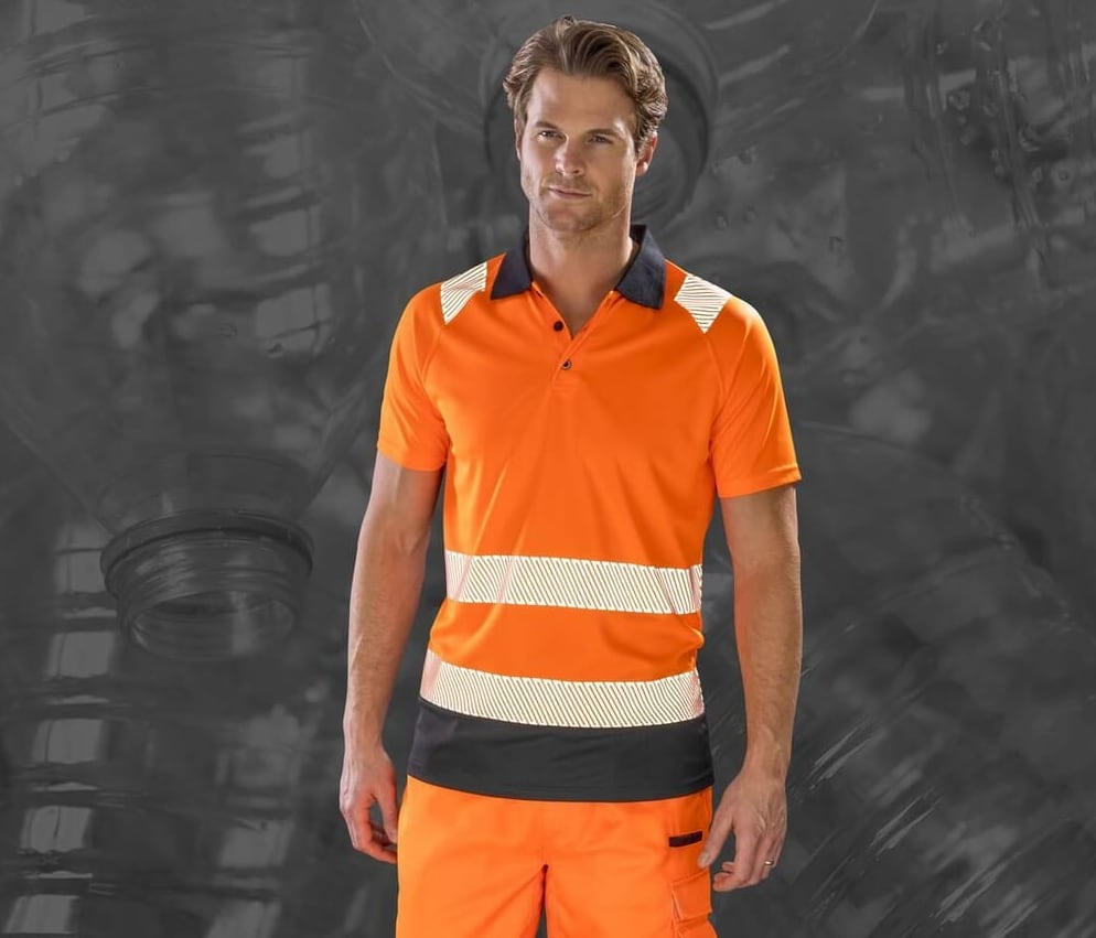 Recycled Safety Polo Shirt hoofdfoto
